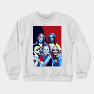 american portrait Crewneck Sweatshirt